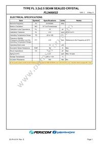 FL2400022 Datasheet Page 3