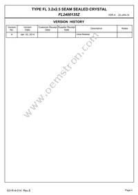 FL2400135Z Datasheet Page 2