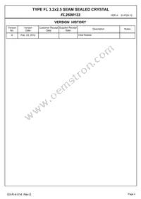 FL2500133 Datasheet Page 2