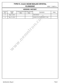 FL2500283Z Datasheet Page 2