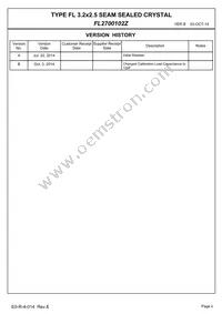 FL2700102Z Datasheet Page 2