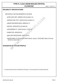 FL2700102Z Datasheet Page 4