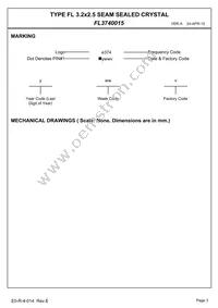 FL3740015 Datasheet Page 5