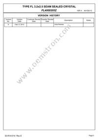FL4000205Z Datasheet Page 2