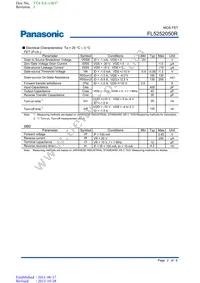 FL5252050R Datasheet Page 2