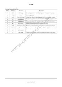 FL7740MX Datasheet Page 3