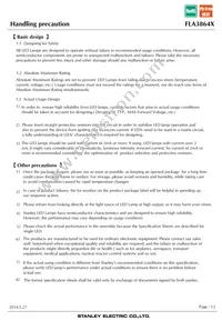 FLA3864X Datasheet Page 12