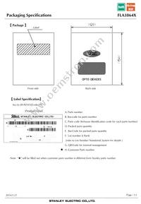 FLA3864X Datasheet Page 13