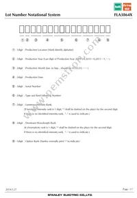 FLA3864X Datasheet Page 17