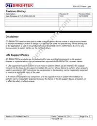 FLP-6060-030-WW Datasheet Page 7