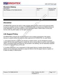 FLP-6060-040-WW Datasheet Page 7