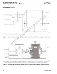 FLTR100V20Z Datasheet Page 6