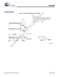 FM1608B-SG Datasheet Page 15