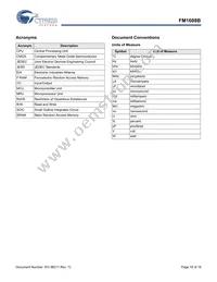 FM1608B-SG Datasheet Page 16