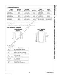 FM3560M20X Datasheet Page 2