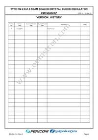 FM3900001Z Datasheet Page 2