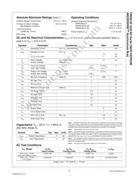FM93C46LN Datasheet Page 4