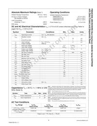 FM93CS56M8 Datasheet Page 4