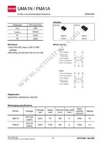 FMA1AT148 Datasheet Cover