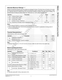 FMBA56 Datasheet Page 3