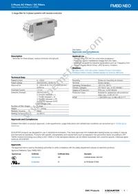 FMBD-B92A-0812 Datasheet Cover