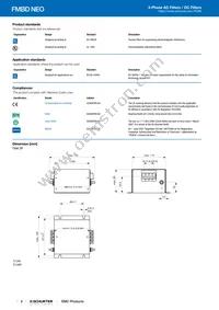 FMBD-B92A-0812 Datasheet Page 2