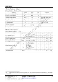FMC-G28SL Datasheet Page 2