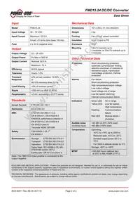 FMD15.24G Datasheet Page 2