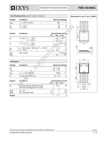FMD40-06KC Datasheet Page 2