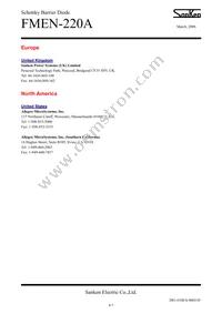 FMEN-220A Datasheet Page 6