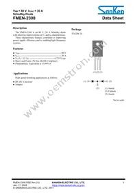 FMEN-2308 Datasheet Cover