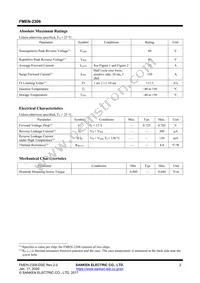 FMEN-2308 Datasheet Page 2