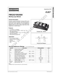 FMG2G100US60 Datasheet Cover