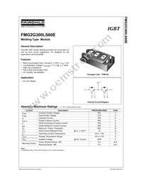 FMG2G300LS60E Datasheet Cover