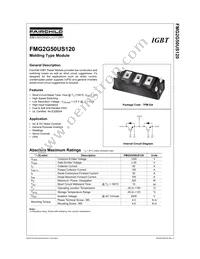 FMG2G50US120 Datasheet Cover