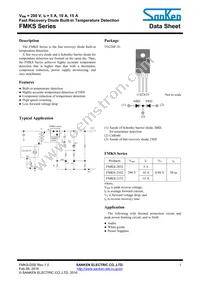 FMKS-2152 Datasheet Cover