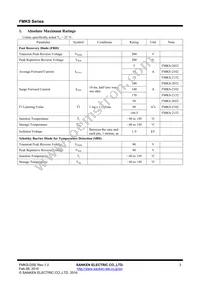 FMKS-2152 Datasheet Page 3