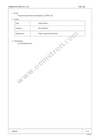 FML-22S Datasheet Cover