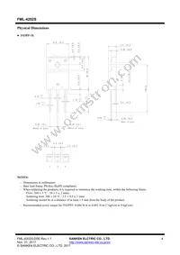 FML-4202S Datasheet Page 4