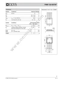 FMM150-0075P Datasheet Page 2