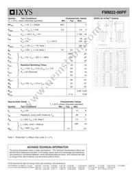 FMM22-06PF Datasheet Page 2