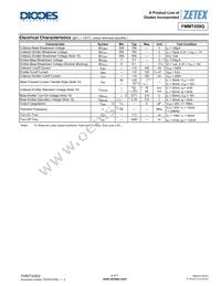 FMMT459QTA Datasheet Page 4