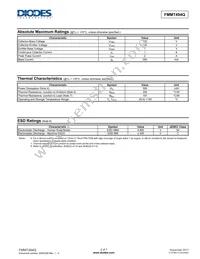 FMMT494QTC Datasheet Page 2