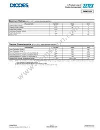 FMMT620TC Datasheet Page 2