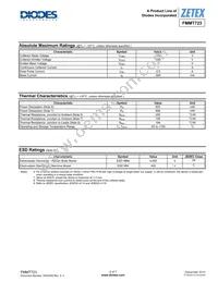 FMMT723TC Datasheet Page 2