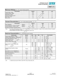 FMMTL718TC Datasheet Page 2
