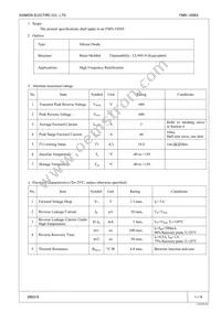 FMN-1056S Datasheet Cover