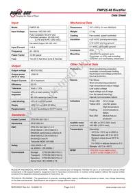 FMP25.48G Datasheet Page 2