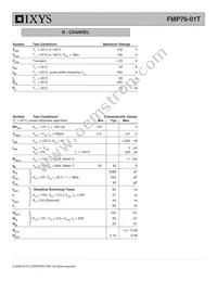FMP76-01T Datasheet Page 3