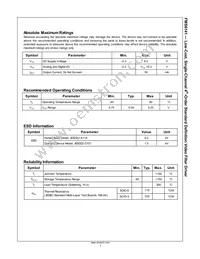 FMS6141CS Datasheet Page 3